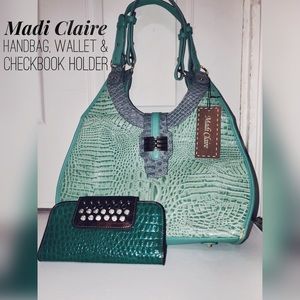 Madi Claire Handbag, wallet & checkbook holder